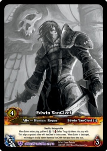 Edwin VanCleef - Dungeon Treasure (EA - Sketch) (27) - World Of Warcraft  Trading Card Game